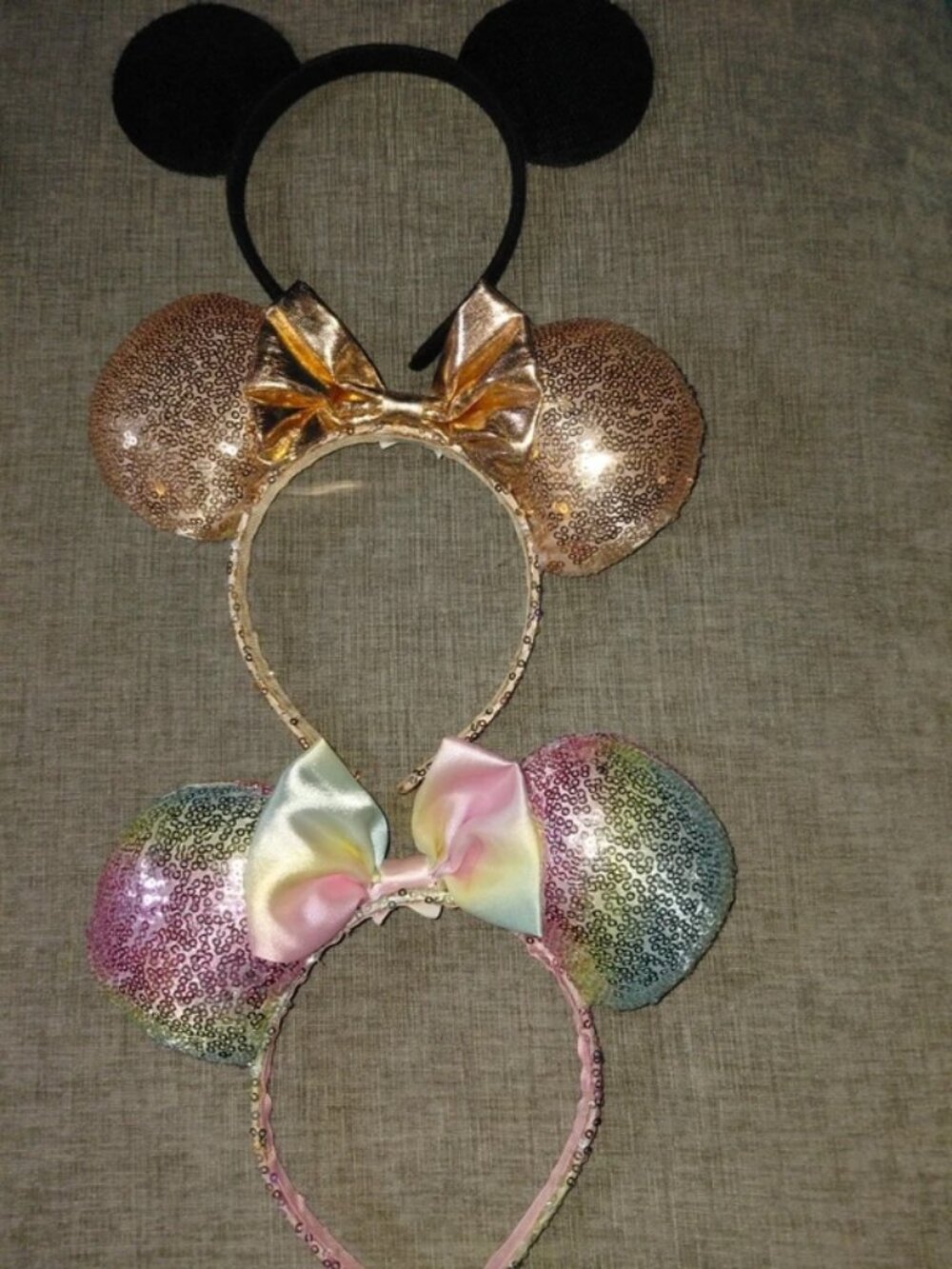 Disney Minnie Mickey mouse ears lot of 3